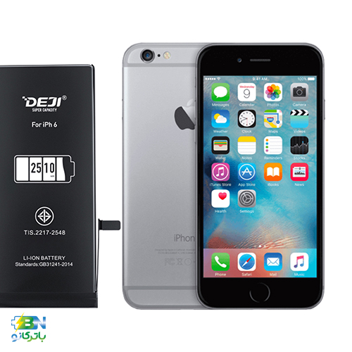 باتری-موبایل-دجی-مدل-DJ-IPH6G-ظرفیت-2510-میلی-آمپر-ساعت-مناسب-برای-گوشی-موبایل-اپل-iPhone-6