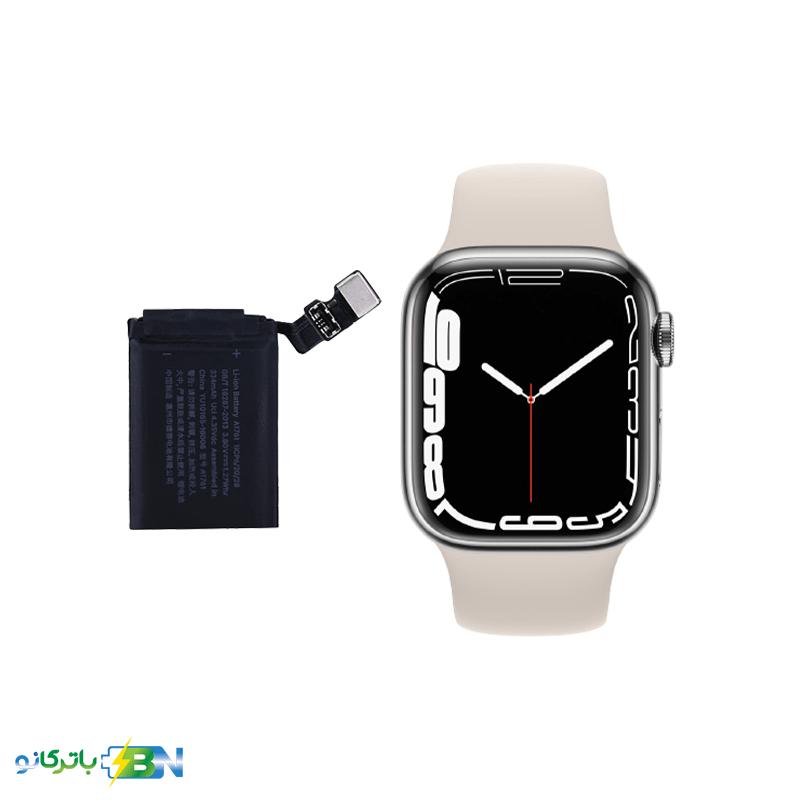 باتری اپل واچ سری 7 41 میلی متر Apple watch Serie 7 41mm مدل A2663